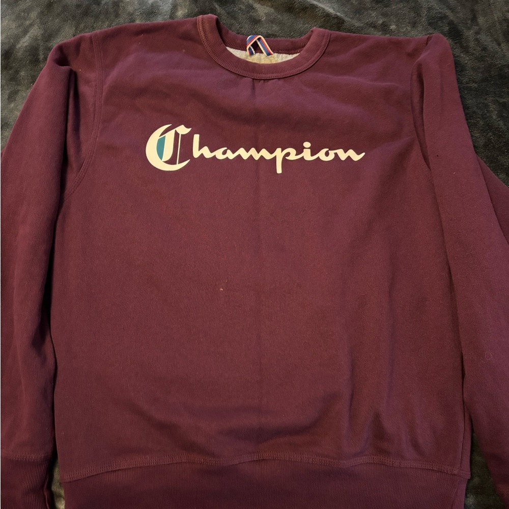 Champion unisex purple Crewneck sweatshirt